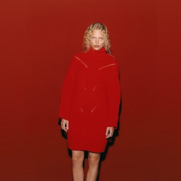 Mango Overzied sweater dress - Picture 4 of 4